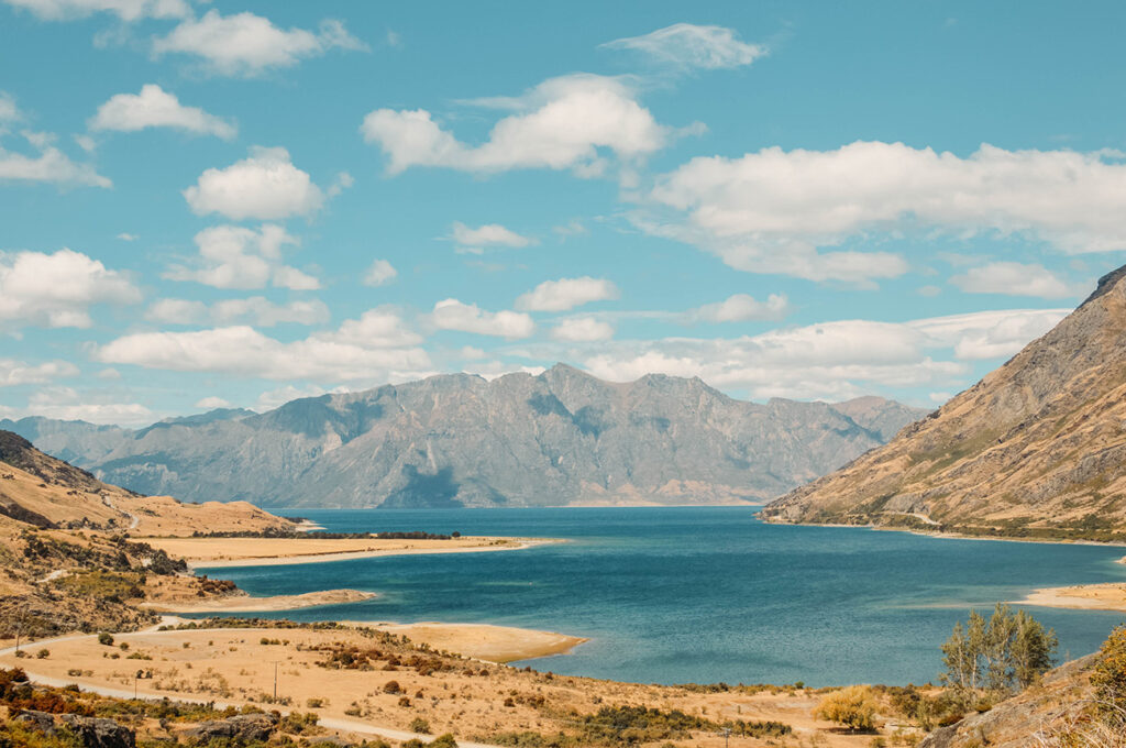 SUR LA ROUTE DEPUIS QUEENSTOWN