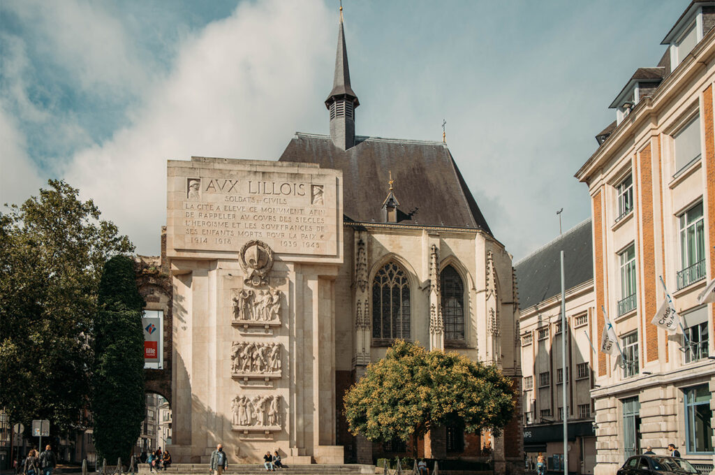 La Place Rihour et son Palais