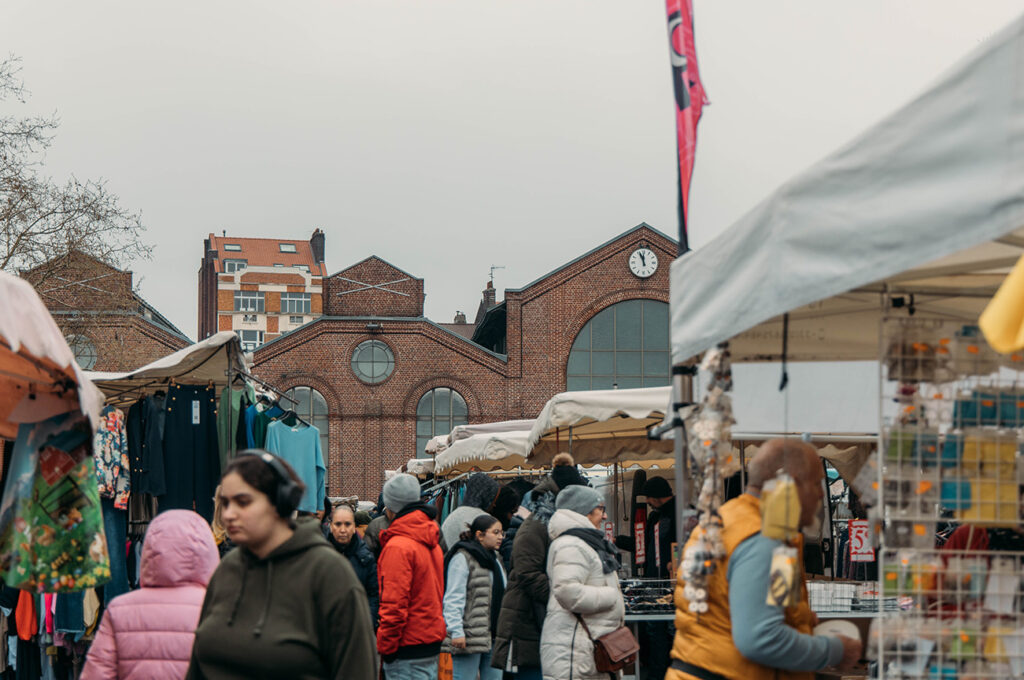 Wazemmes, son marché et ses Halles