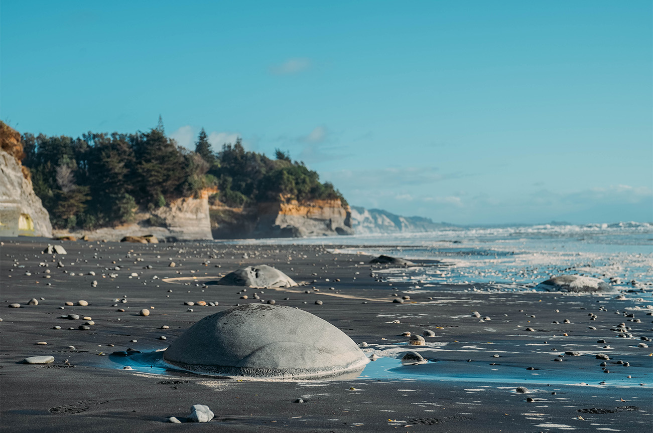 QUE FAIRE DANS LE DISTRICT DE TARANAKI_APAS DE DINO_Tongapōrutu Beach
