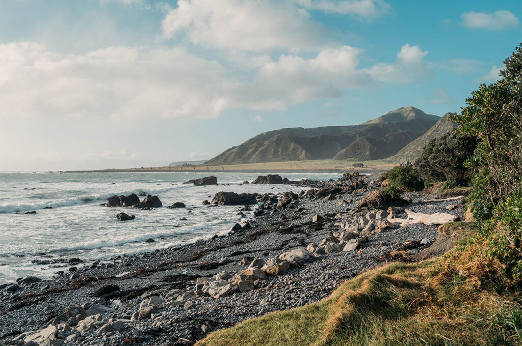 Ngawi, un spot juste devant la mer