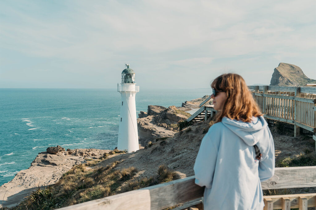 Castlepoint : 1h de route pour rejoindre ce "petit" phare