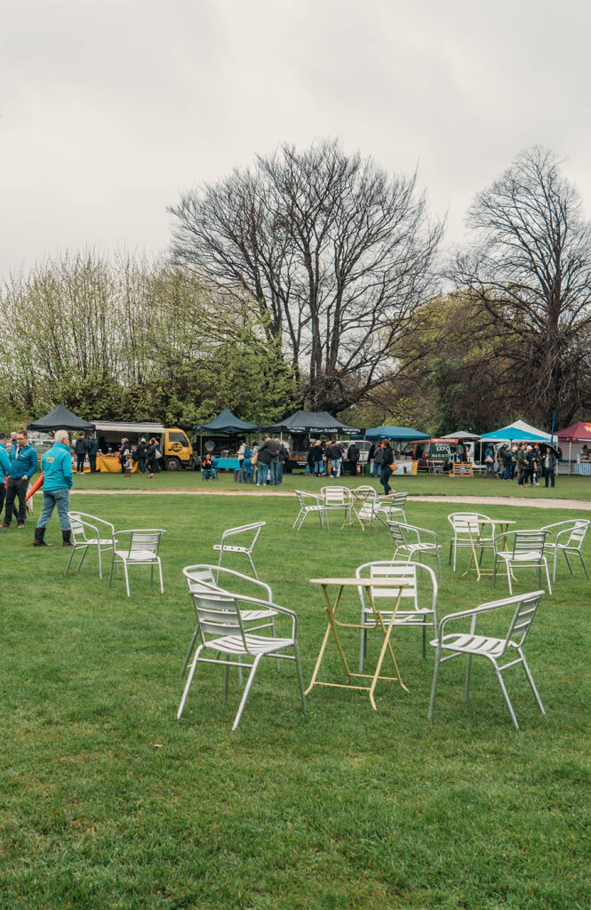 Hawke's Bay Farmers' Market : un marché sous la pluie 1