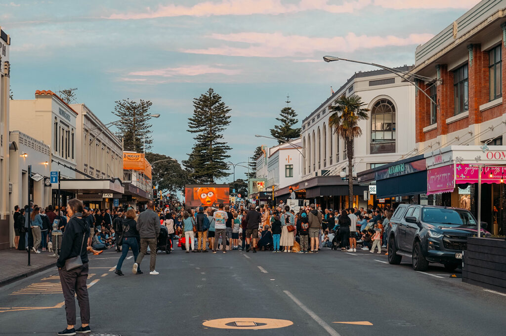 Découverte de Napier pour un festival haut en musique