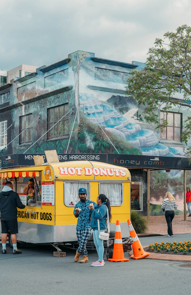 Arrivée à Rotorua et découverte du marché "nocturne" 1