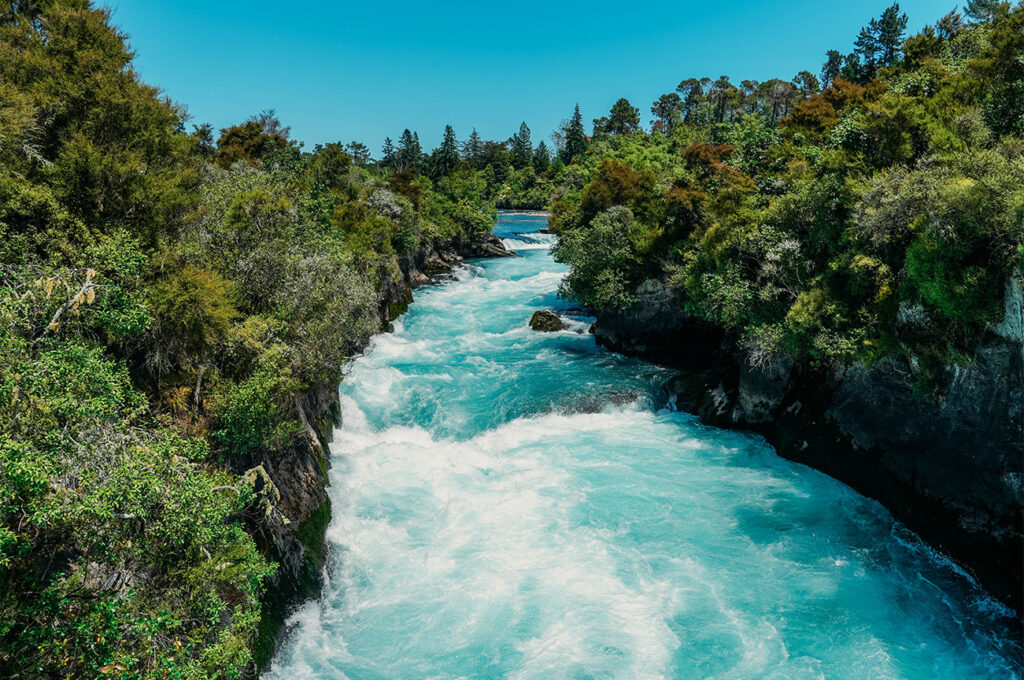 Huka falls_bain de foule