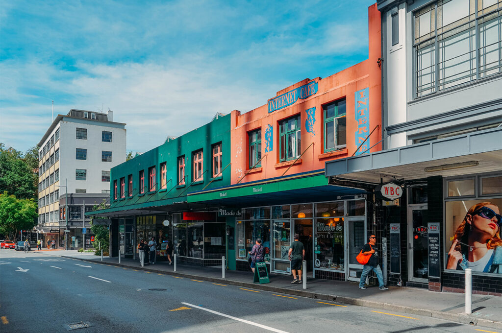 On a refait le centre de Wellington