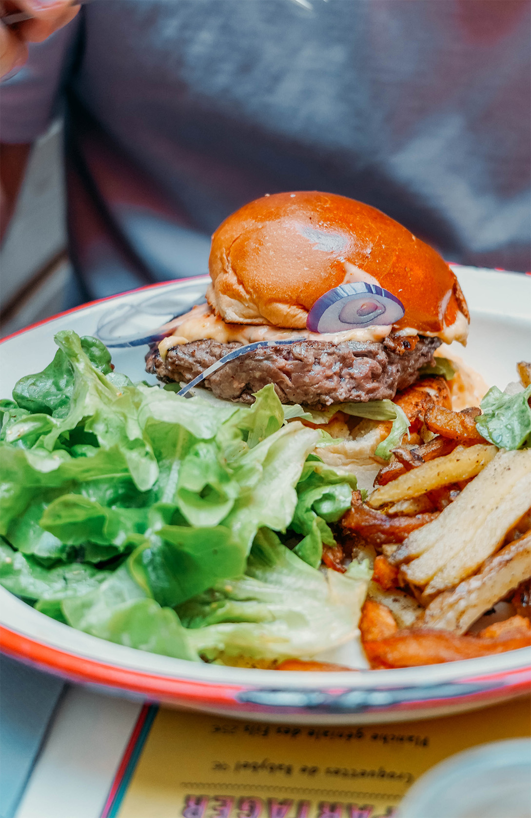 Les fils à maman_Des repas comme à la maison_cheesburger