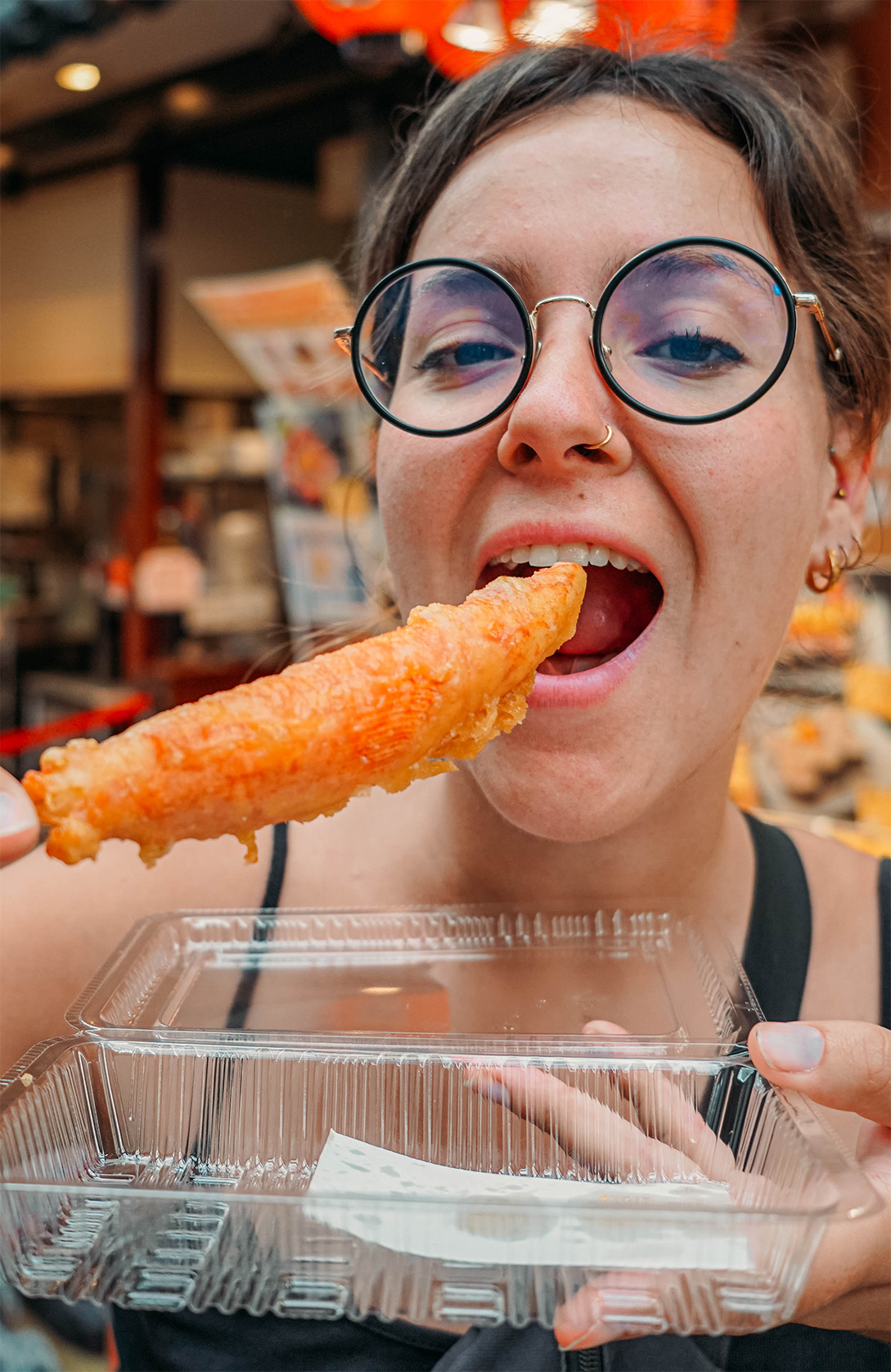 Que manger au japon, autre que des sushis et ramens_Les tempuras ou les beignets farcis 2