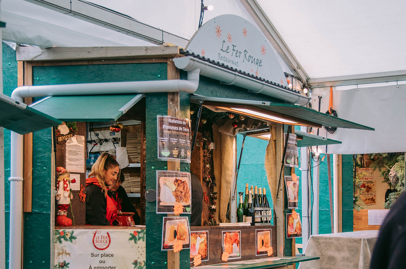 Colmar a noel que voir_Les marchés de noël de Colmar_Le marché gourmand 2