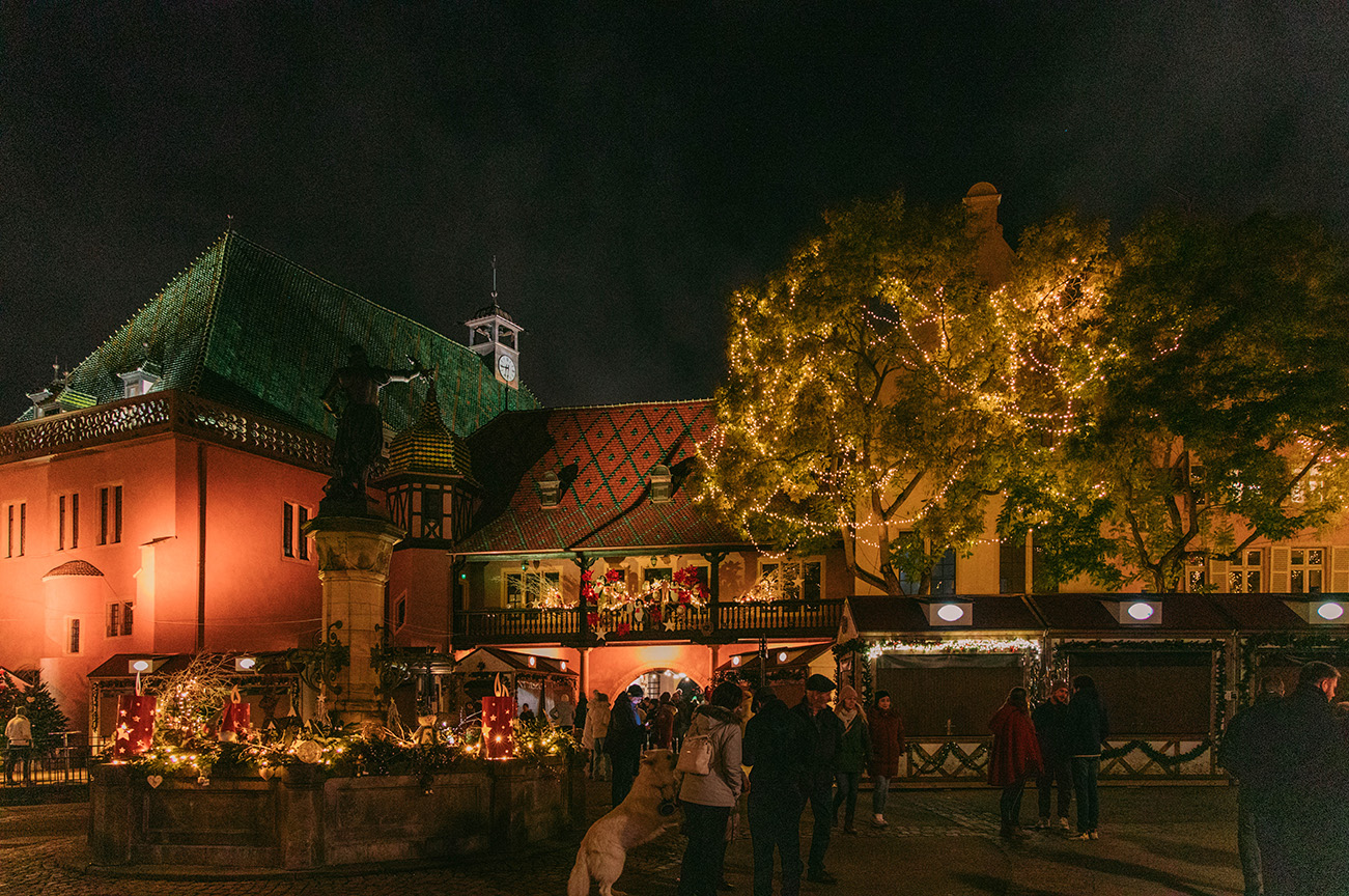 Colmar a noel que voir_Les marchés de noël de Colmar_Place de l’Ancienne Douane