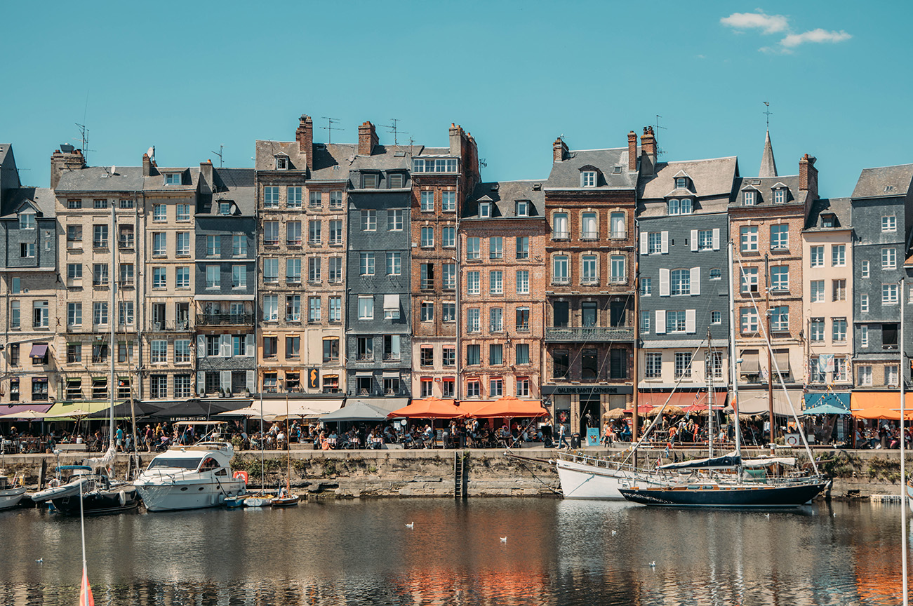 Une journée à Honfleur_Le vieux Bassin de Honfleur - le Port de plaisance