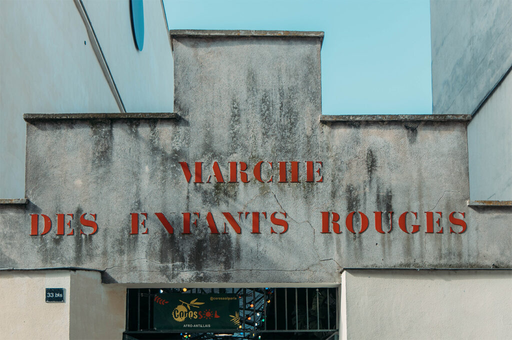 PARIS 3_QUARTIER DES ENFANTS ROUGES_MARCHE DES ENFANTS ROUGES