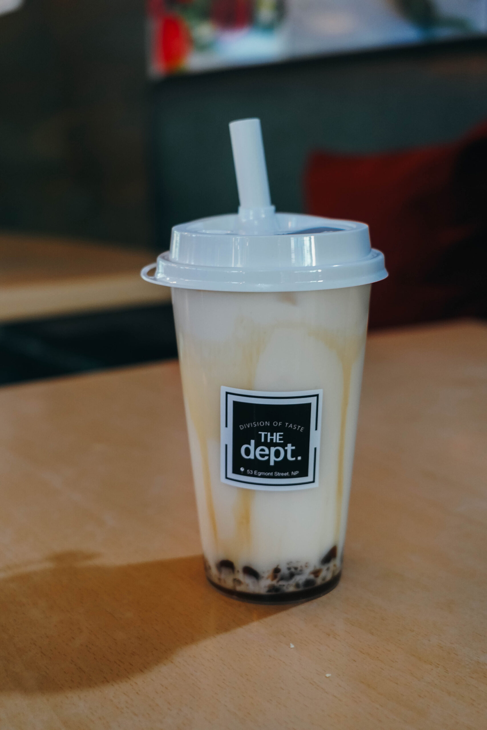 Que faire à New Plymouth en Nouvelle-Zélande ?​_OU MANGER_APASDEDINO_Goûter un bubble tea de chez The dept. Eatery​ 2